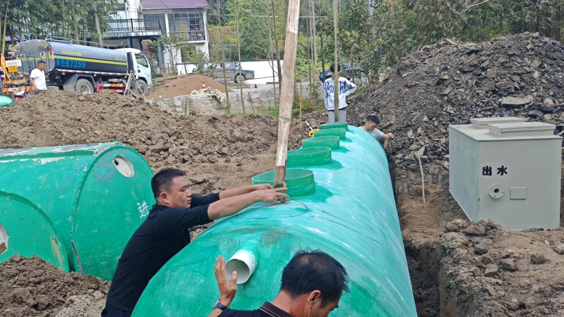 玻璃钢一体化污水处理设备